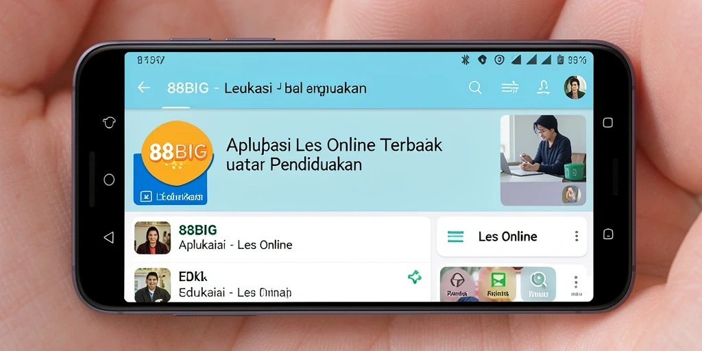 Tampilan antarmuka 88BIG yang intuitif dan menarik.