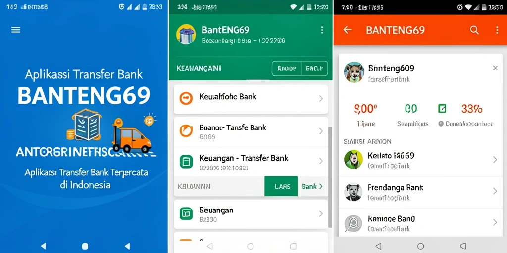 Antarmuka aplikasi BANTENG69 yang user-friendly dan fungsional.