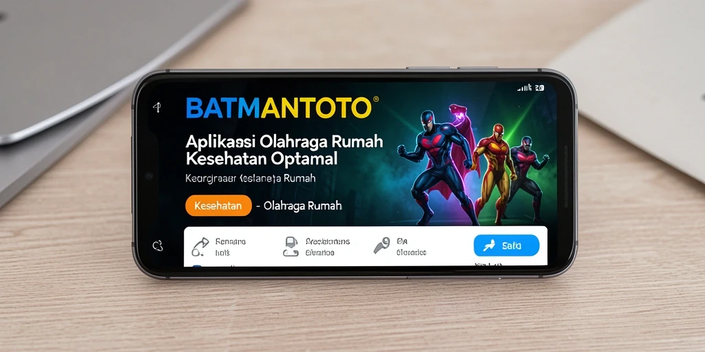 Tampilan antarmuka aplikasi BATMANTOTO untuk olahraga rumah yang intuitif.