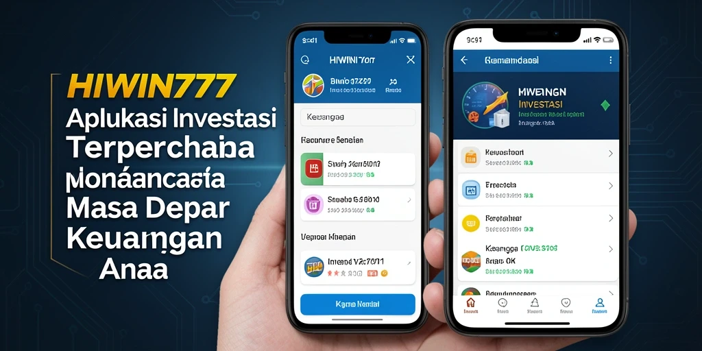 Tampilan antarmuka HIWIN777 yang sederhana dan informatif untuk investasi yang efektif.