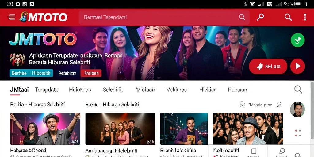 Tampilan antarmuka JMTOTO yang informatif dan menarik.
