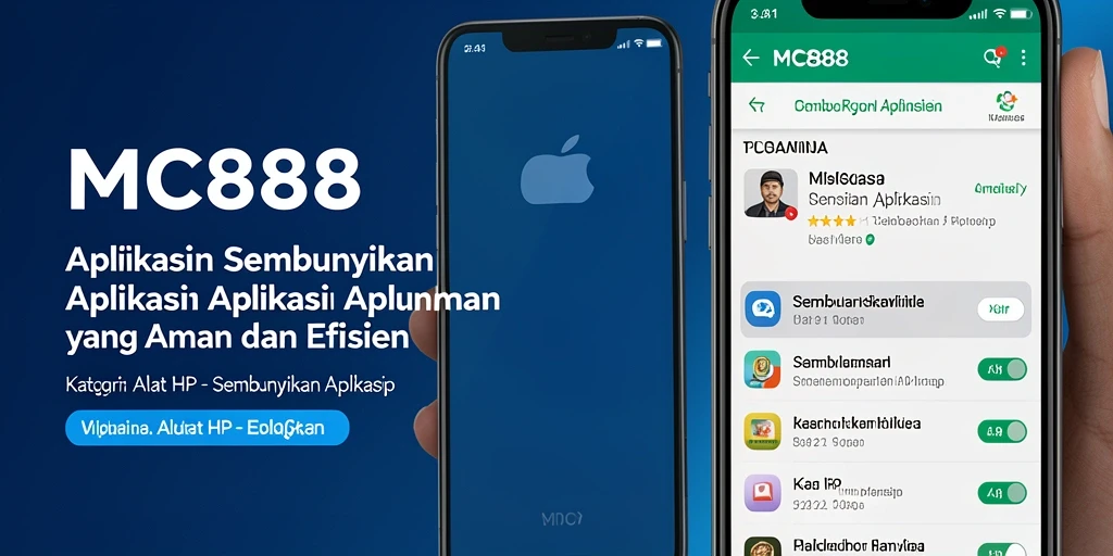 Tampilan antarmuka MC888 yang sederhana dan fungsional.