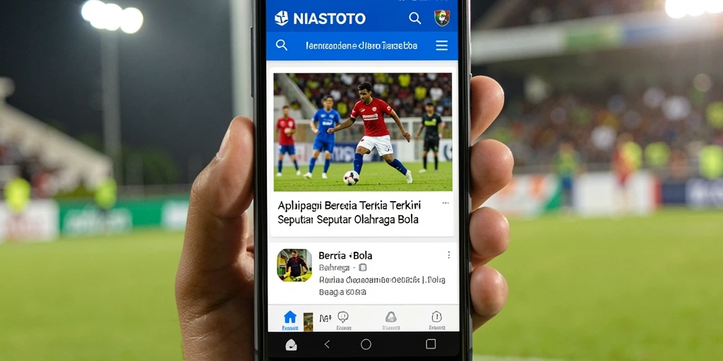 Tampilan antarmuka NIASTOTO yang informatif dan menarik.