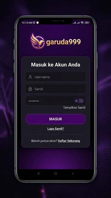 Masuk Akun Garuda999 untuk Pengguna Android